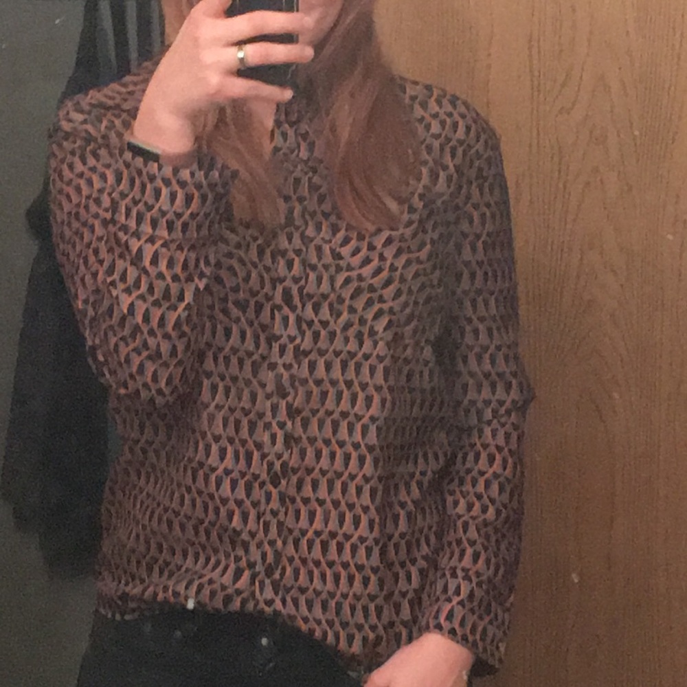 Patterned Button Down